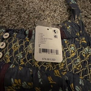 FP Intimately romper pajamas NWT